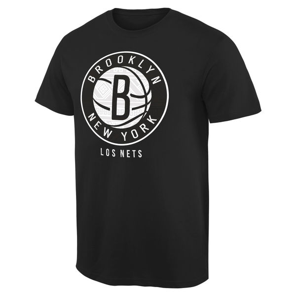 NBA Men Brooklyn Nets Noches Enebea TShirt Black